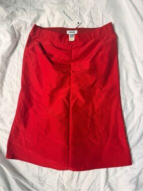 Vintage 90’s Moschino Red A-Line Skirt
